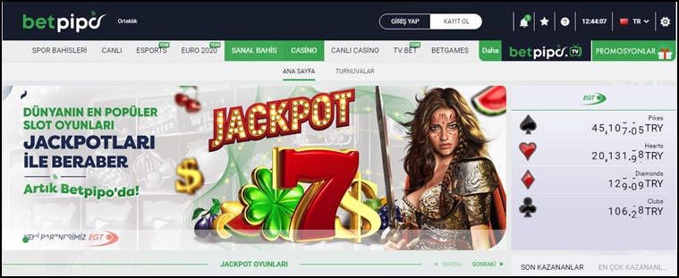 betpipo casino oyunu